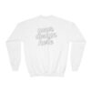 17437780036151004752_2048.jpeg Youth Crewneck Sweatshirt, Cozy Kids Fashion, Personalized Gift, Customizable Sweatshirt, Perfect for School, Casual Wear, Birthdays