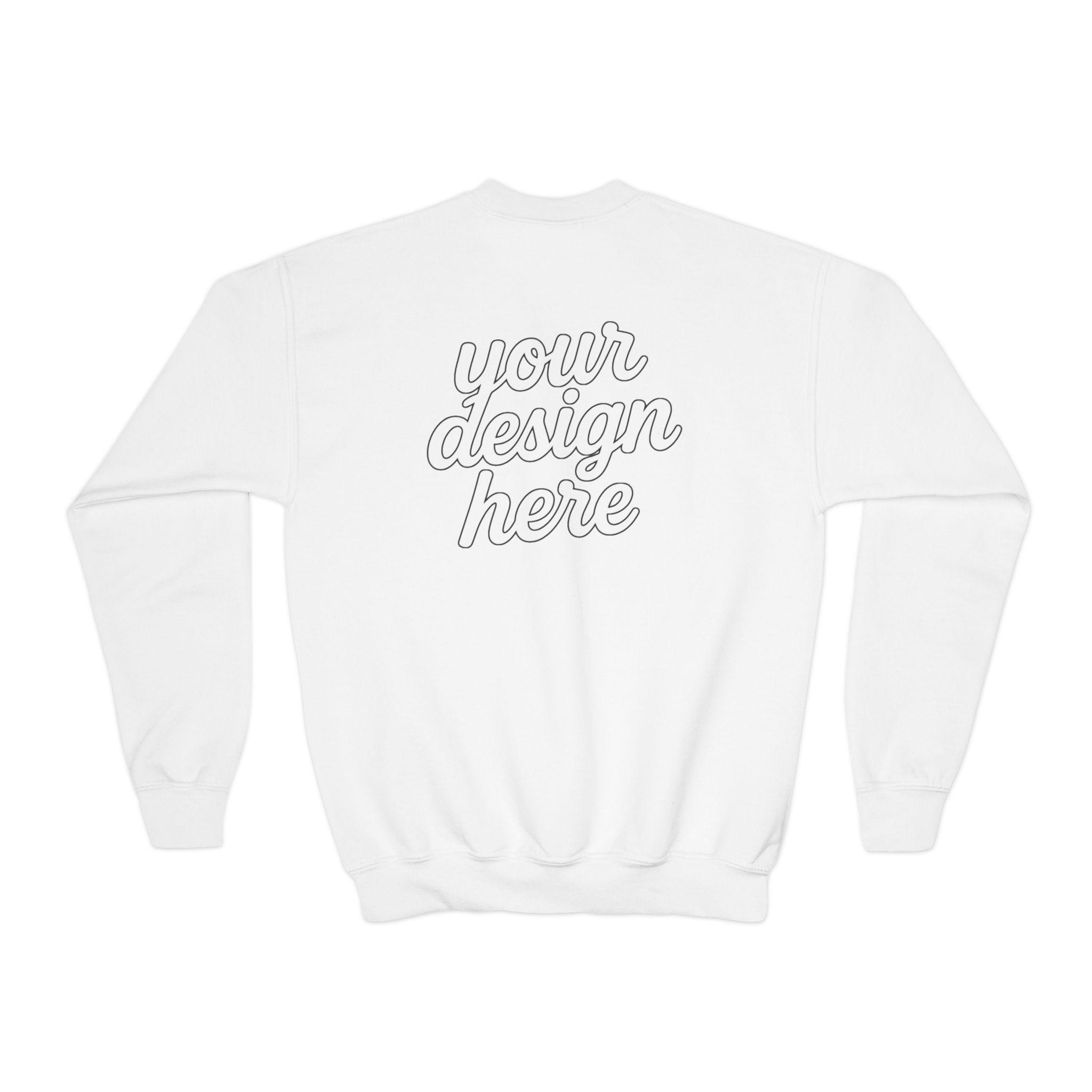 17437780036151004752_2048.jpeg Youth Crewneck Sweatshirt, Cozy Kids Fashion, Personalized Gift, Customizable Sweatshirt, Perfect for School, Casual Wear, Birthdays