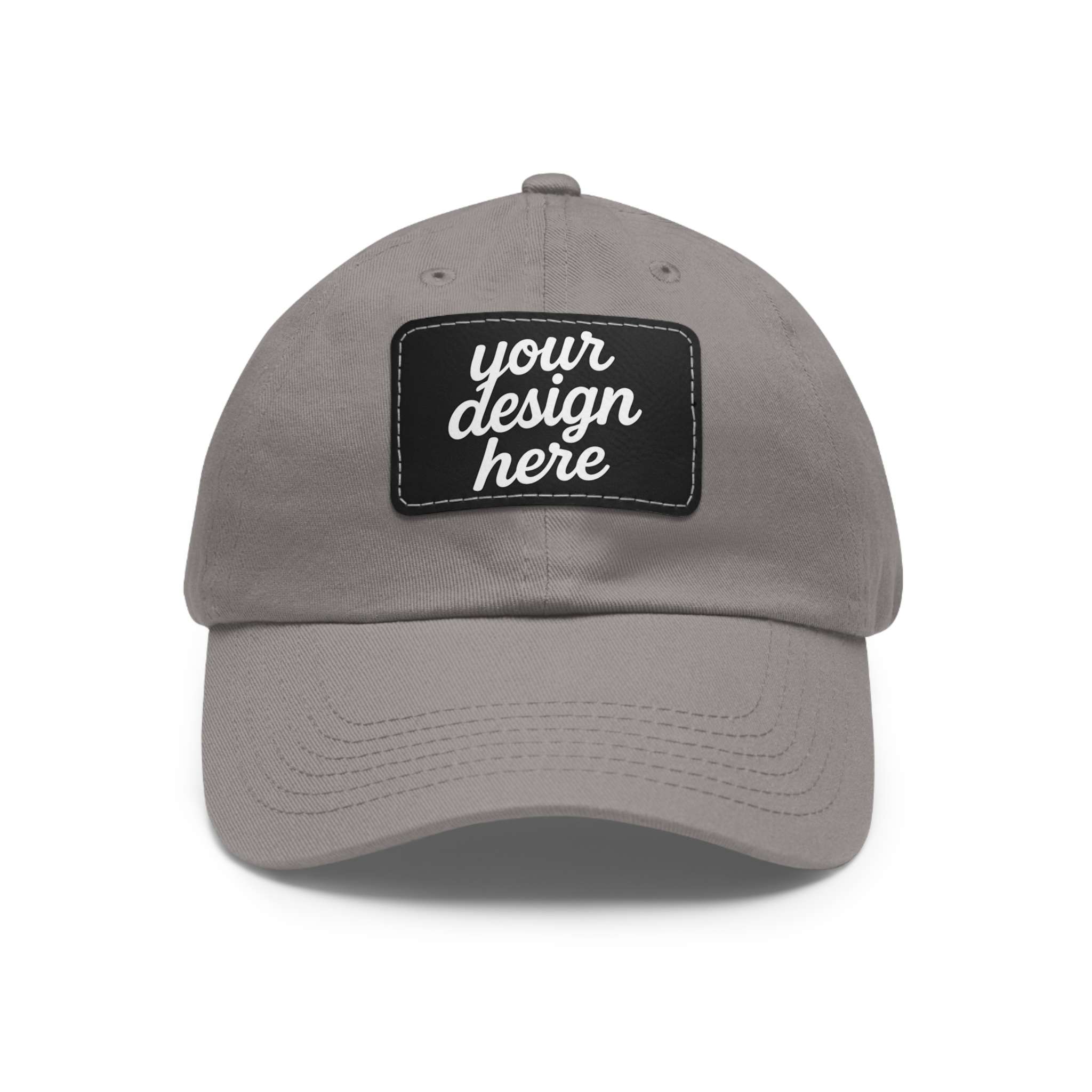17443862050308749835_2048.jpeg Dad Hat Leather Patch