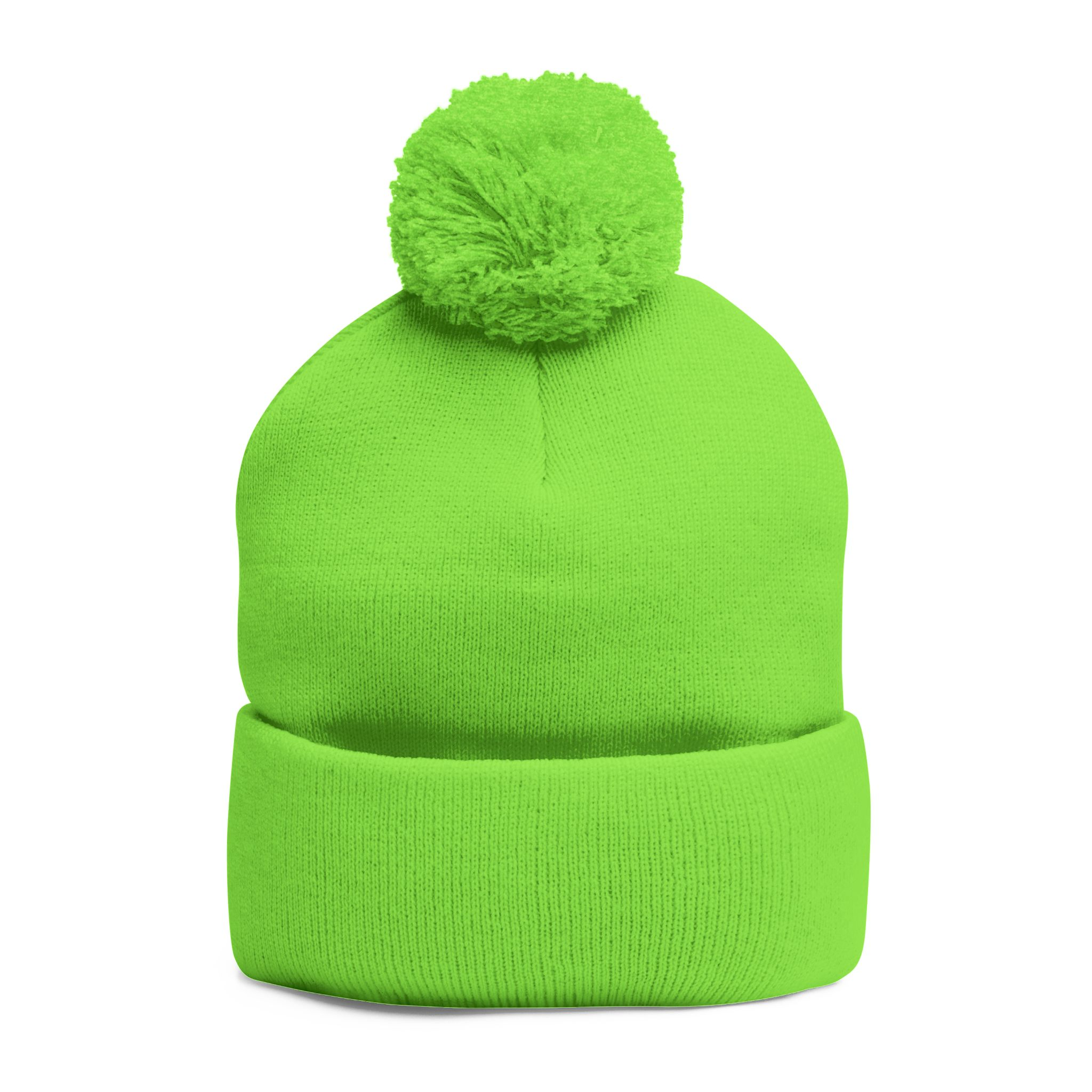 17571738229611182676_2048.webp Cozy Pom-Pom Knit Cap - Custom Embroidered Beanie, Winter Fashion Accessory, Gift for Him/Her, Winter Hat, Casual Headwear