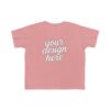 Toddler's Customizable Fine Jersey Tee - Cute Kids Shirt, Birthday Gift, Everyday Wear, Personalized Gift, Playdate Outfit