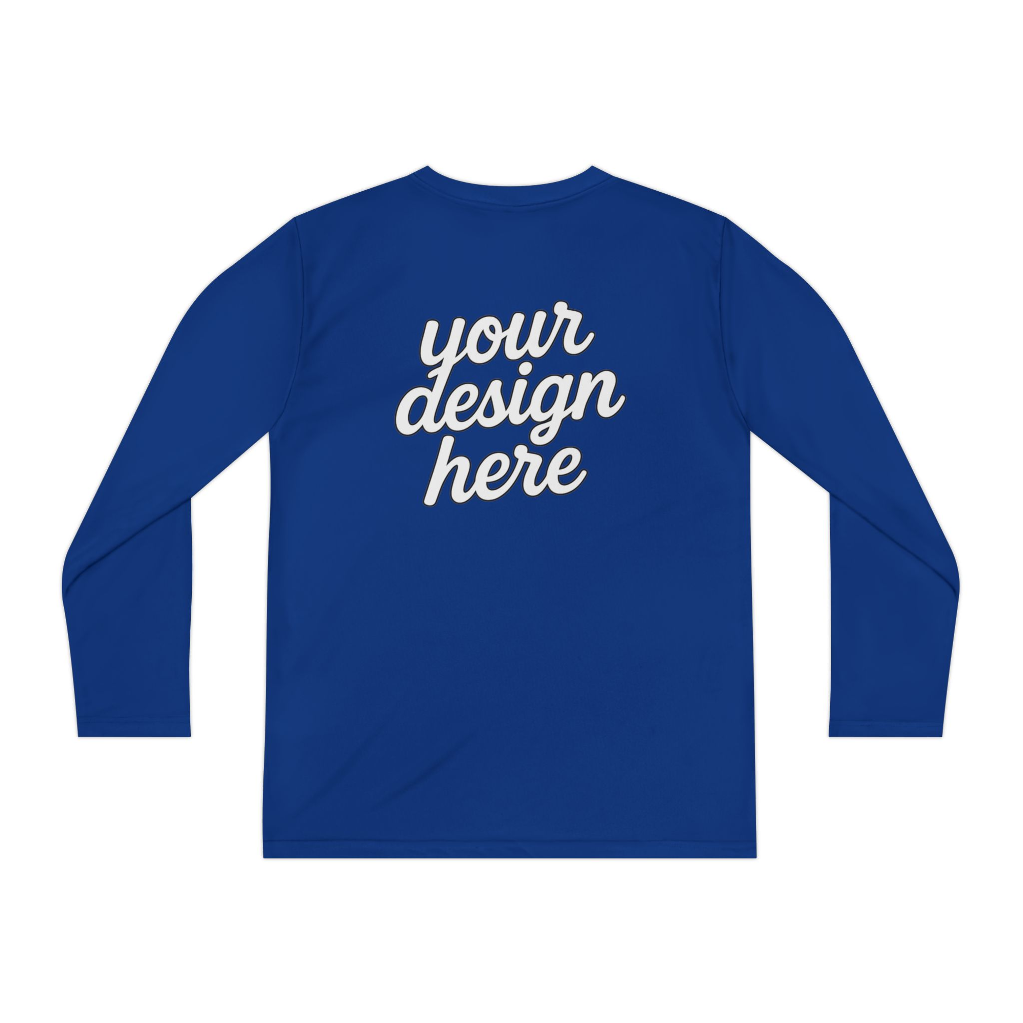 17760050764476863483_2048.webp Custom Youth Long Sleeve Tee for Active Kids, Personalized Athletic Shirt, Ideal for Sports, Birthdays, Gifts, Family Events