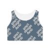 Customizable AOP Sports Bra | Personalized Fitness Top, Activewear, Gym Clothes, Unique Workout Gear, Gift for Athletes