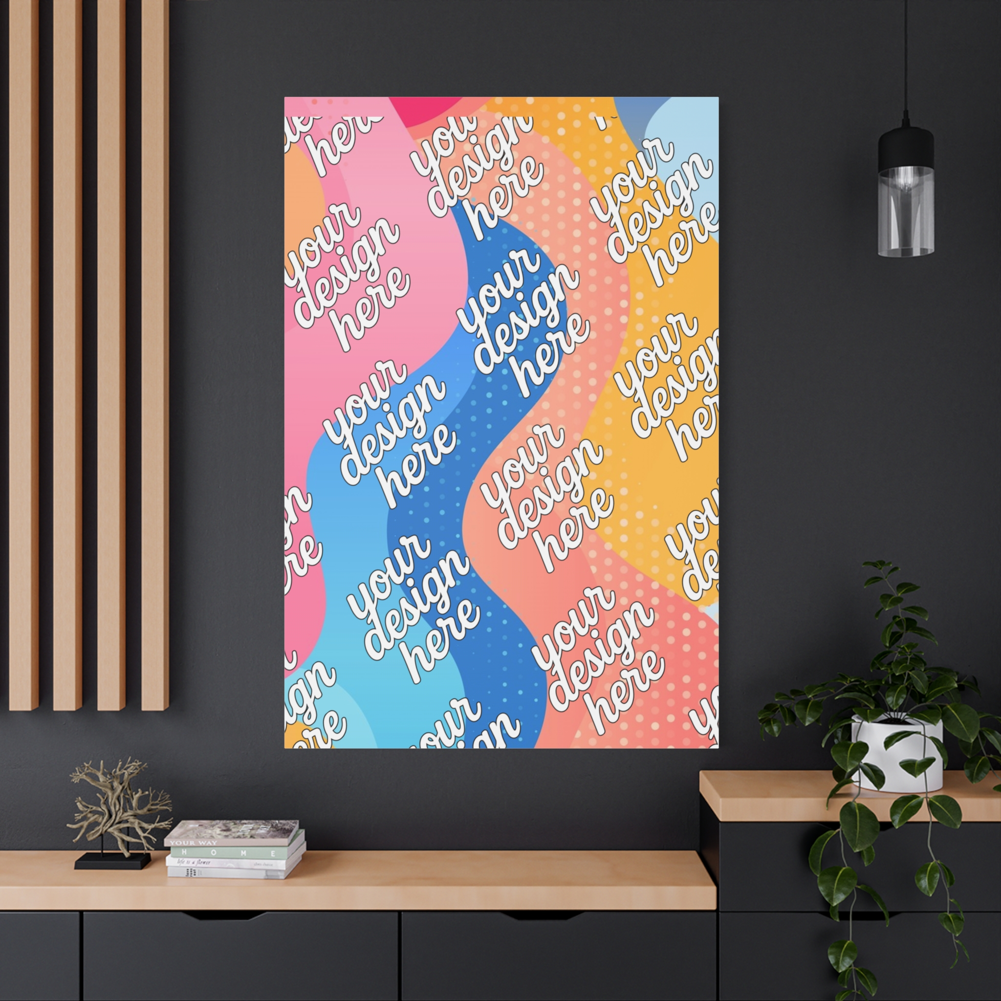 17898494209419220813_2048.webp Custom Stretched Canvas Art - Personalize Your Design, Home Decor, Gift Idea, Wall Art, Colorful Abstract Print