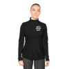 18093359590388587062_2048.jpeg Ladies Quarter-Zip Pullover with Inspirational Quote, Cozy Activewear for Women, Perfect for Gifts, Workout, Casual Wear, Stylish Layering
