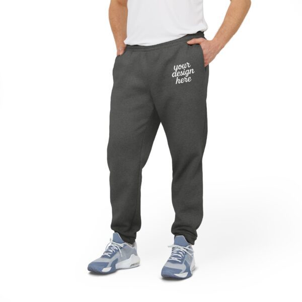 Adidas Cozy Unisex Fleece Joggers | Perfect for Relaxing, Workouts, Lounging, Gift for Him/Her, Sportswear, Customizable Design
