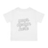 1998735951290654278_2048.jpeg Cute Infant Cotton Jersey Tee, Baby Shower Gift, Toddler Apparel, Customizable Tee, First Birthday Outfit