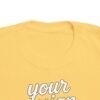 Toddler's Customizable Fine Jersey Tee - Cute Kids Shirt, Birthday Gift, Everyday Wear, Personalized Gift, Playdate Outfit