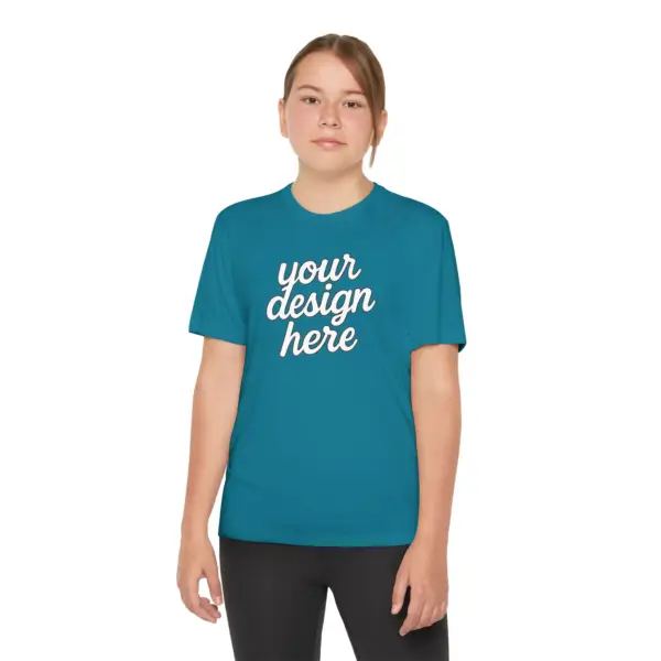 Youth Competitor Tee - Performance Athletic T-Shirt for Kids and Teens