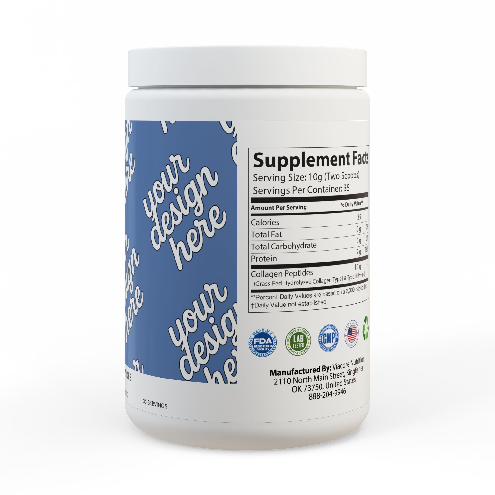 2212550496789886955_2048.jpeg Collagen Peptides Type I & III Supplement (350g, 12.3oz)