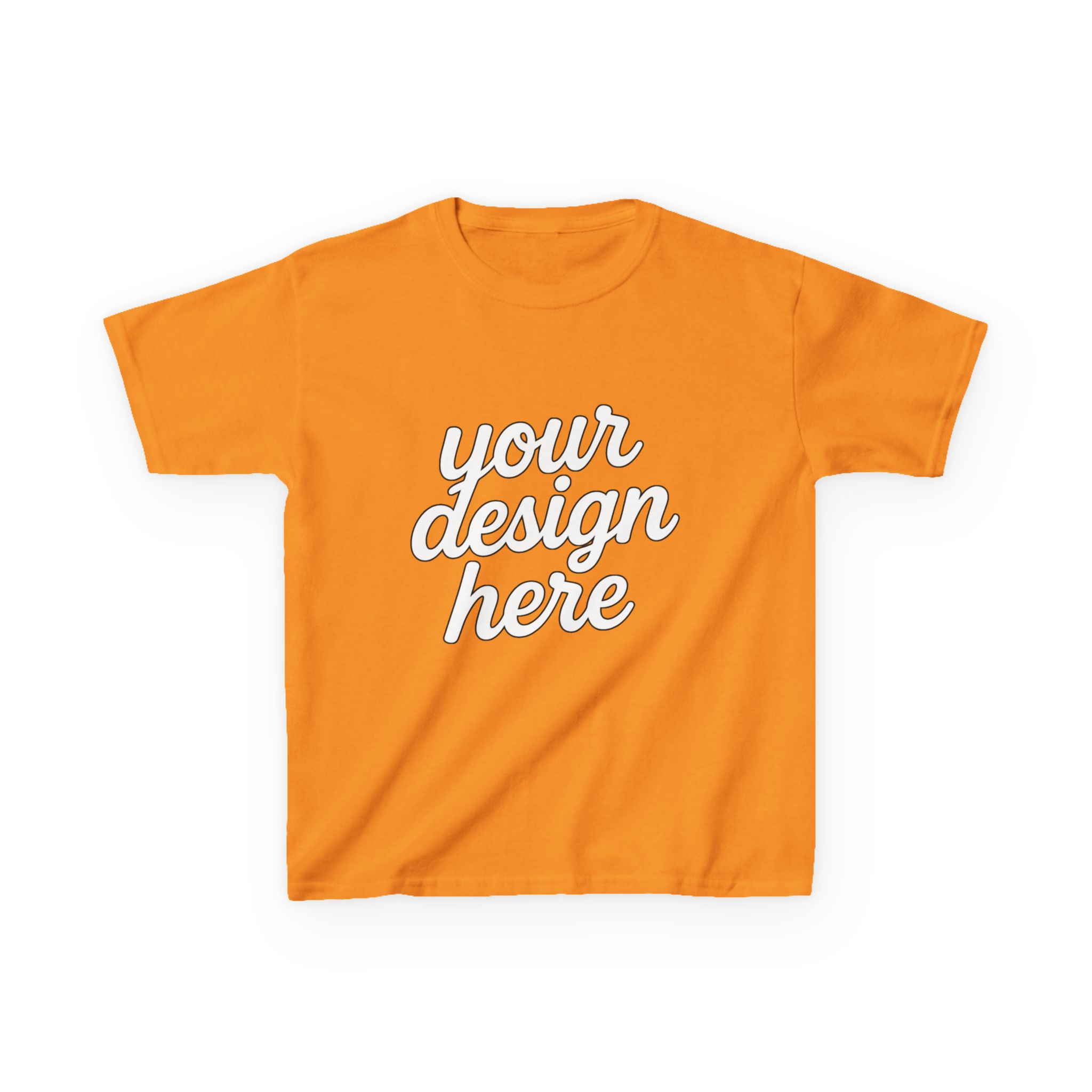 2221290937529476063_2048.webp Kids Heavy Cotton™ Tee - Comfortable & Fun T-Shirt for Boys & Girls, Casual Wear, Birthday Gift, Playtime Essentials, Everyday Style