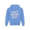 Customizable Youth Hoodie with Stylish Text Design, Personalized Gift, Trendy Streetwear, Perfect for Birthdays, Festive Celebrations, [...]