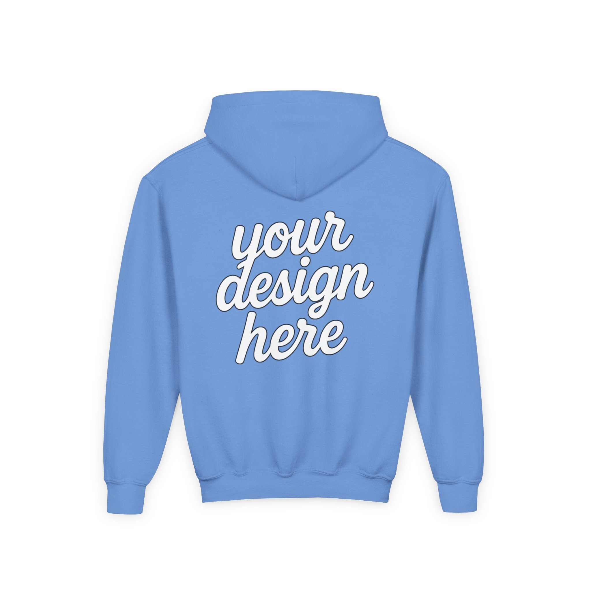 Customizable Youth Hoodie with Stylish Text Design, Personalized Gift, Trendy Streetwear, Perfect for Birthdays, Festive Celebrations, [...]