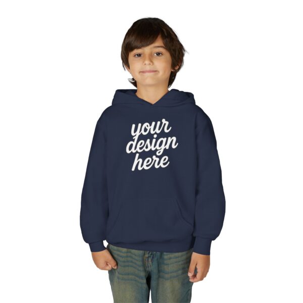 Customizable Youth Hoodie with Stylish Text Design, Personalized Gift, Trendy Streetwear, Perfect for Birthdays, Festive Celebrations, [...]
