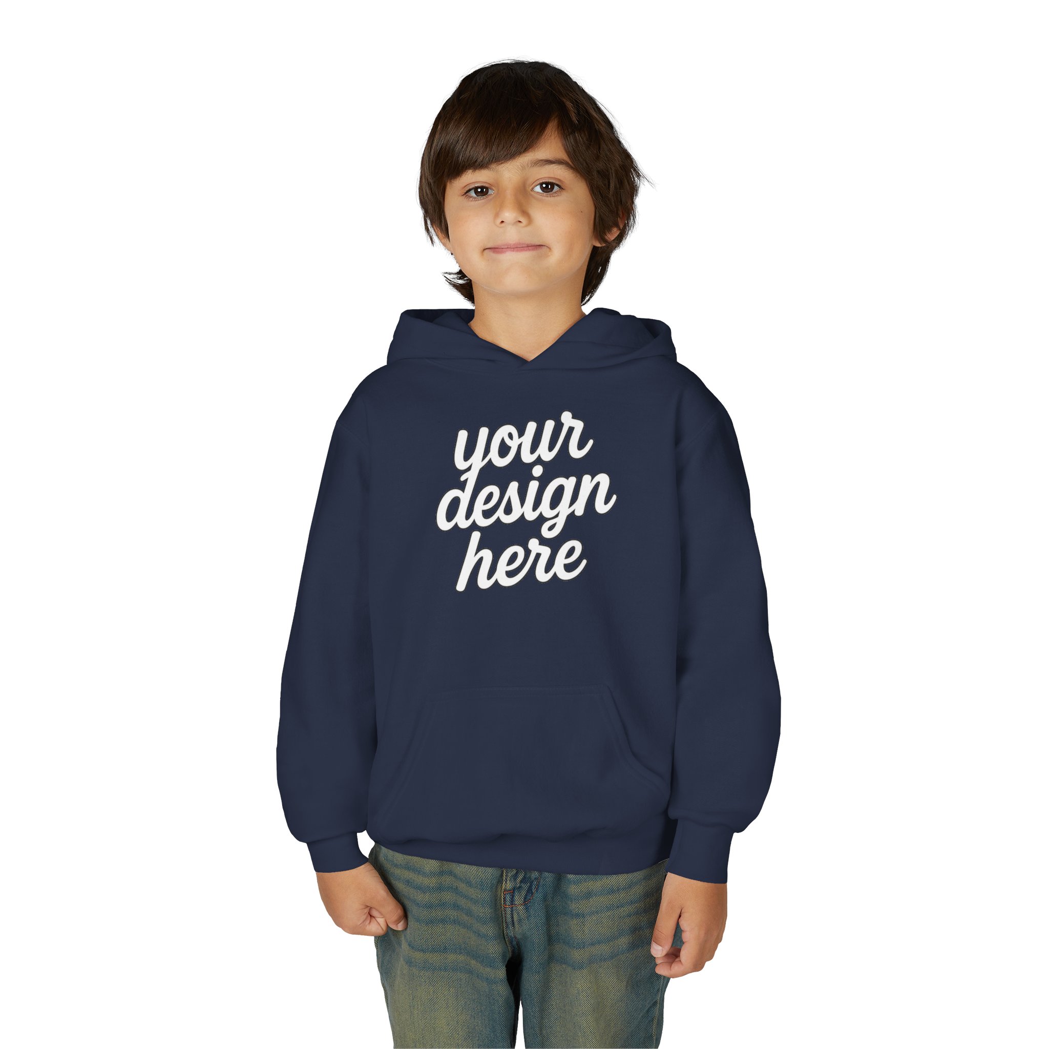 Customizable Youth Hoodie with Stylish Text Design, Personalized Gift, Trendy Streetwear, Perfect for Birthdays, Festive Celebrations, [...]