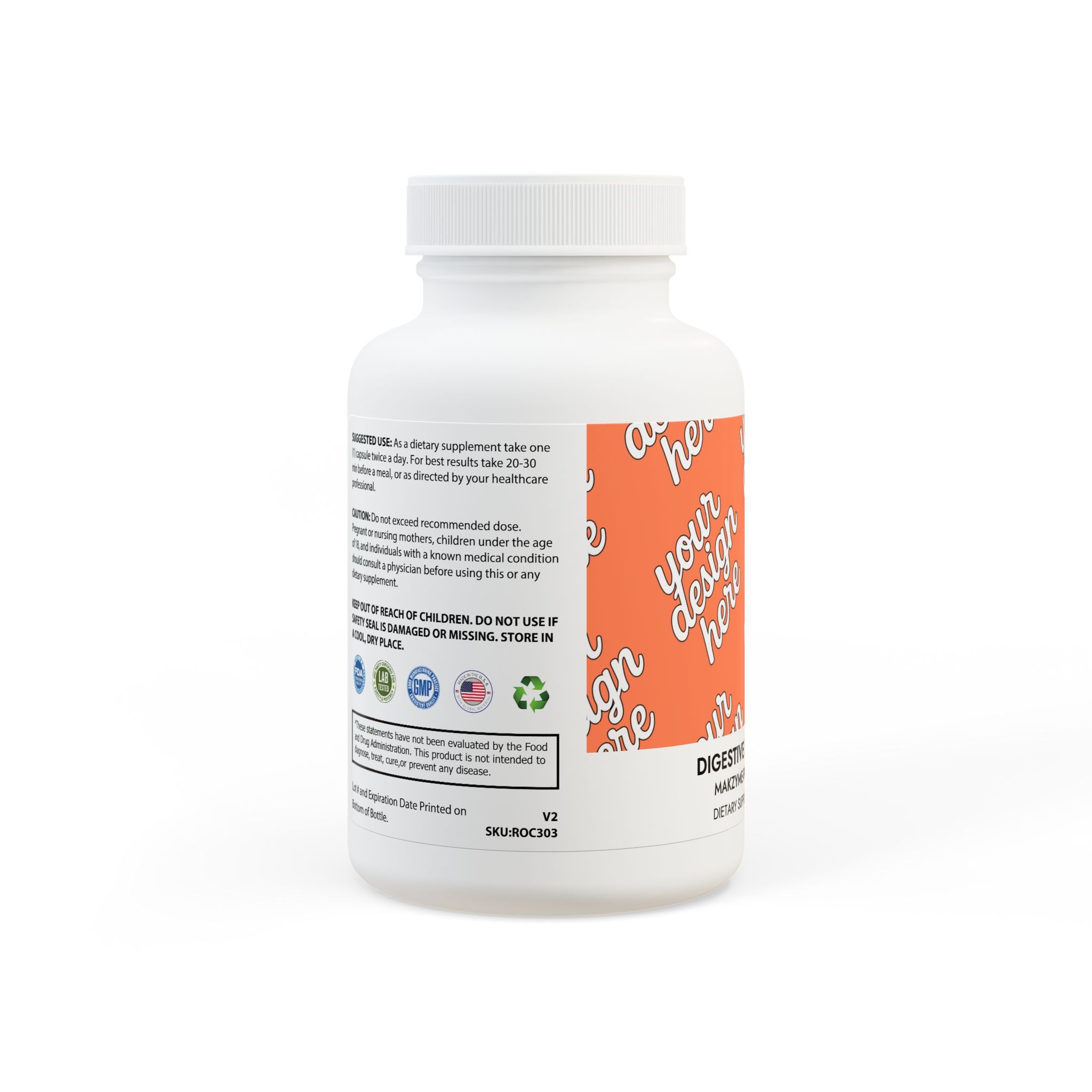 2335365395575577477_2048.jpeg Digestive Enzyme Blend Supplement (60 Capsules)