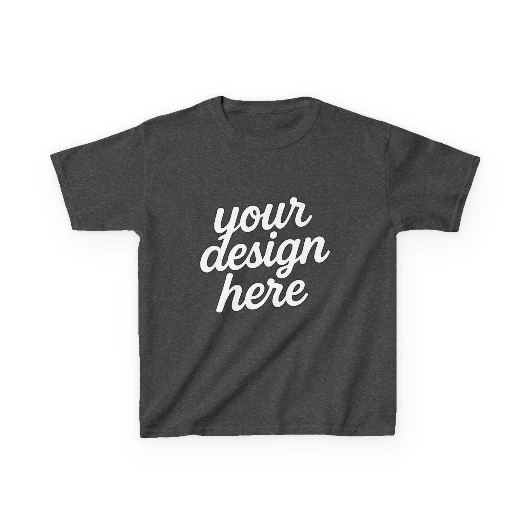 2341220565987204216_2048.webp Kids Heavy Cotton™ Tee - Comfortable & Fun T-Shirt for Boys & Girls, Casual Wear, Birthday Gift, Playtime Essentials, Everyday Style