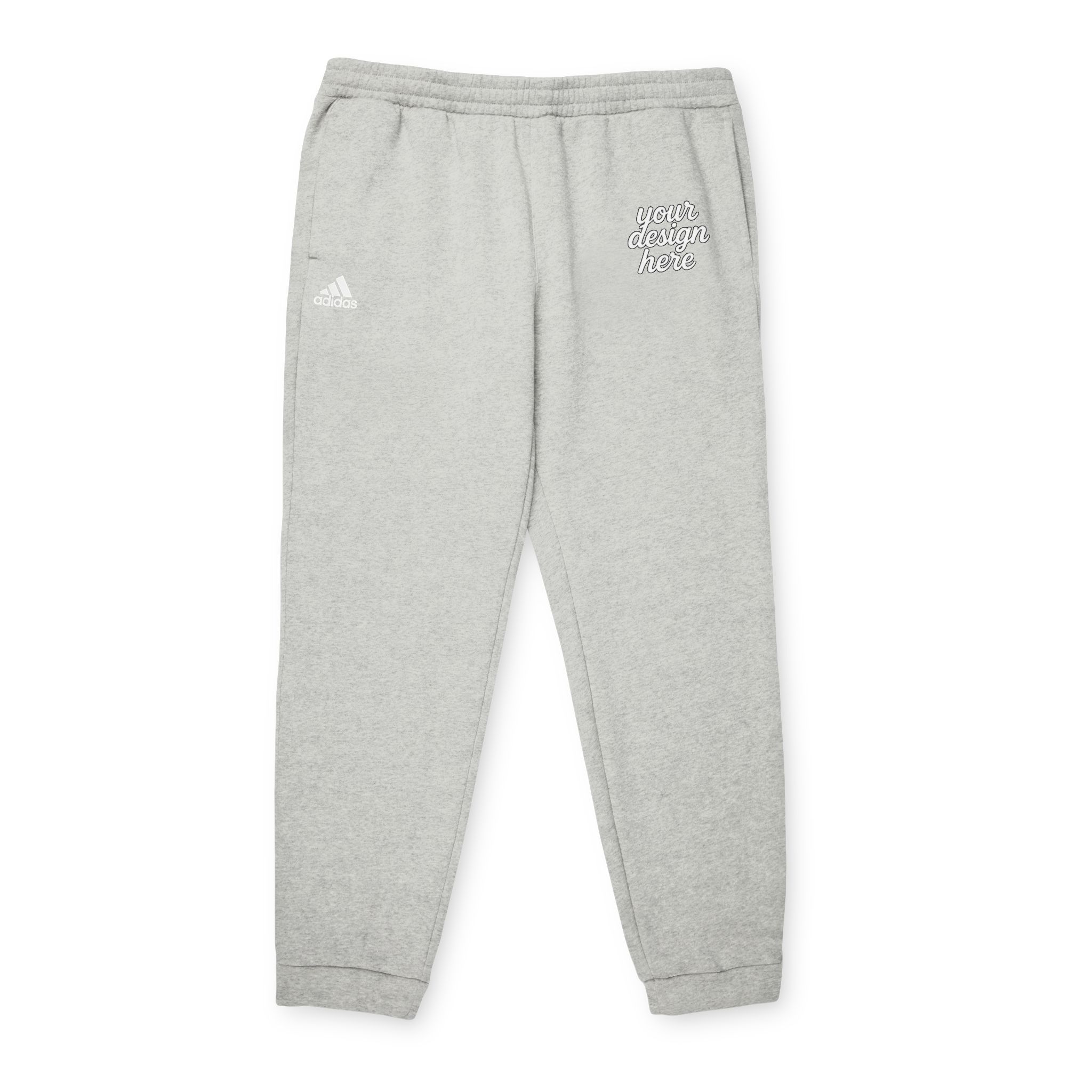 245938282252808836_2048.jpeg Adidas Cozy Unisex Fleece Joggers | Perfect for Relaxing, Workouts, Lounging, Gift for Him/Her, Sportswear, Customizable Design