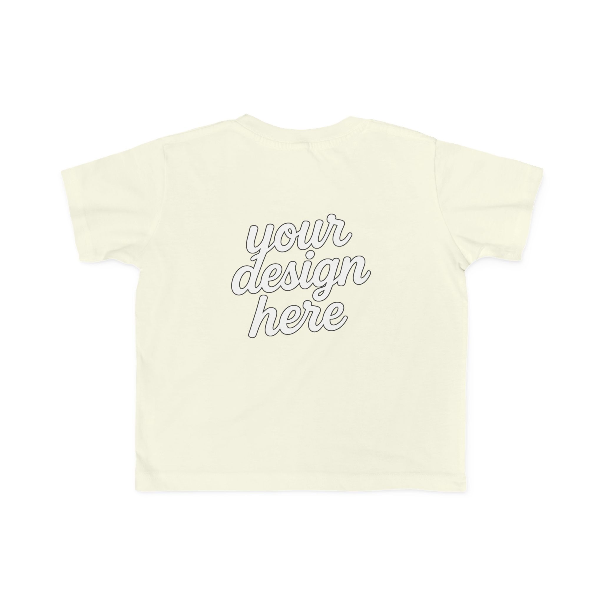 Toddler's Customizable Fine Jersey Tee - Cute Kids Shirt, Birthday Gift, Everyday Wear, Personalized Gift, Playdate Outfit