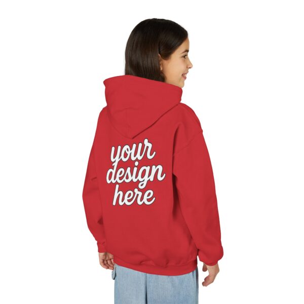 Customizable Youth Hoodie with Stylish Text Design, Personalized Gift, Trendy Streetwear, Perfect for Birthdays, Festive Celebrations, [...]