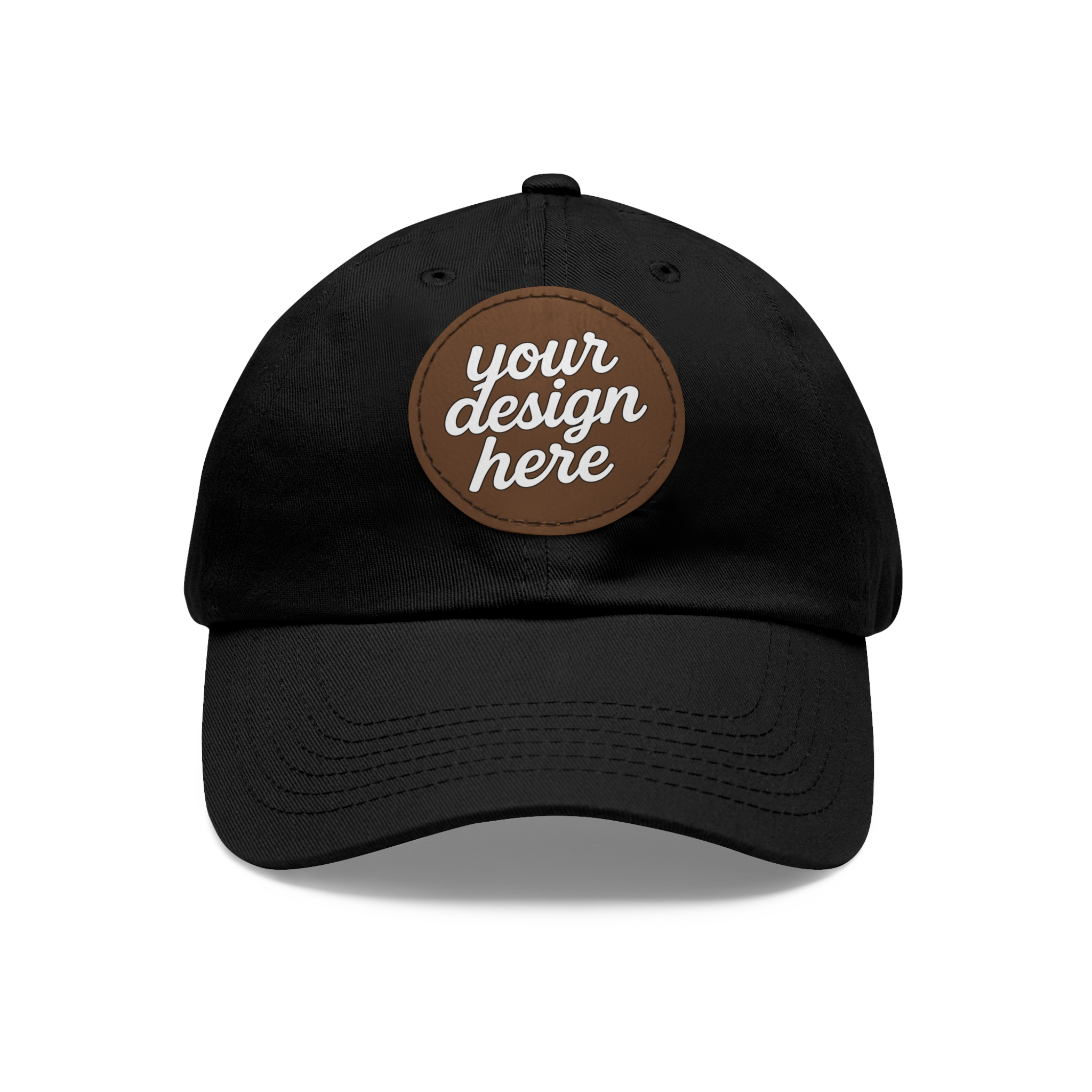 257640063101332749_2048.webp Dad Hat with Custom Leather Patch, Personalized Gift for Dad, Casual Summer Hat, Adjustable Cap, Father's Day Gift, Gift for Him