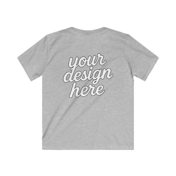 Kids Softstyle Tee - Lightweight and Cozy T-Shirt for Little Ones - Perfect for Play, School, and Special Occasions