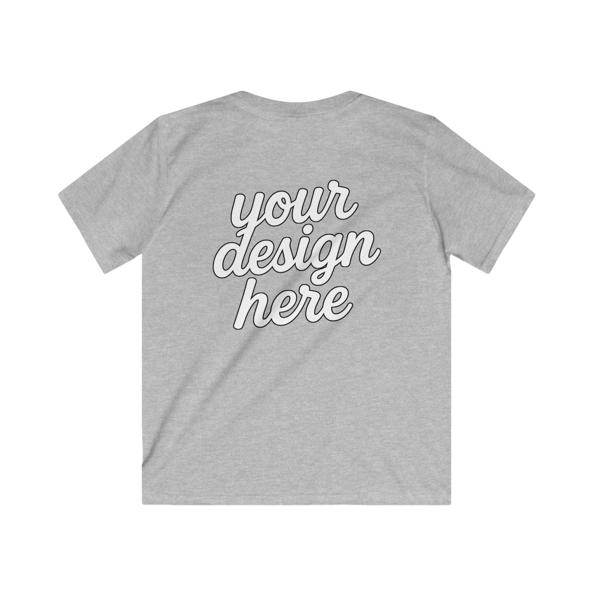 2581489962827366252_2048.jpeg Kids Softstyle Tee - Lightweight and Cozy T-Shirt for Little Ones - Perfect for Play, School, and Special Occasions