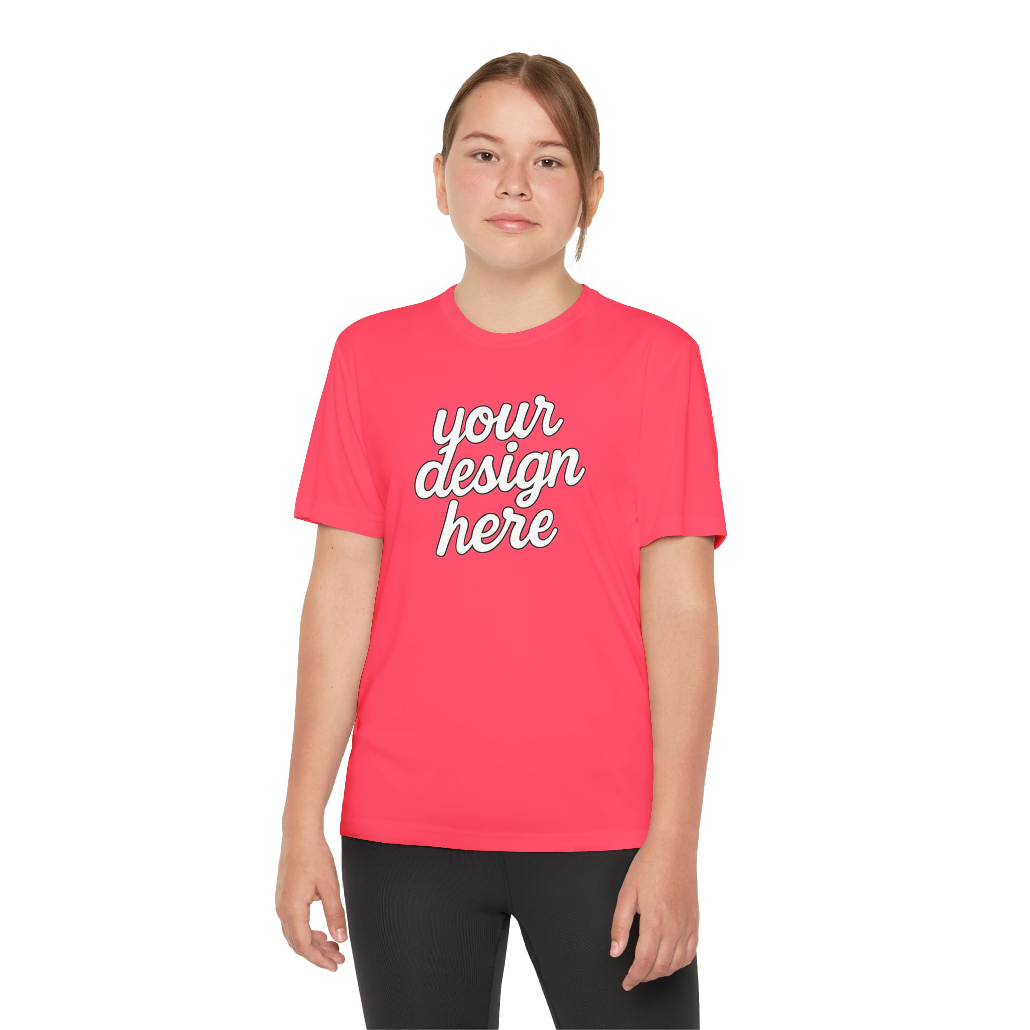 2645505366795535491_2048.webp Youth Competitor Tee - Performance Athletic T-Shirt for Kids and Teens