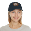 2654568166511396564_2048.webp Dad Hat with Custom Leather Patch, Personalized Gift for Dad, Casual Summer Hat, Adjustable Cap, Father's Day Gift, Gift for Him