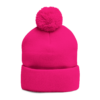 2672957405868990929_2048.webp Cozy Pom-Pom Knit Cap - Custom Embroidered Beanie, Winter Fashion Accessory, Gift for Him/Her, Winter Hat, Casual Headwear