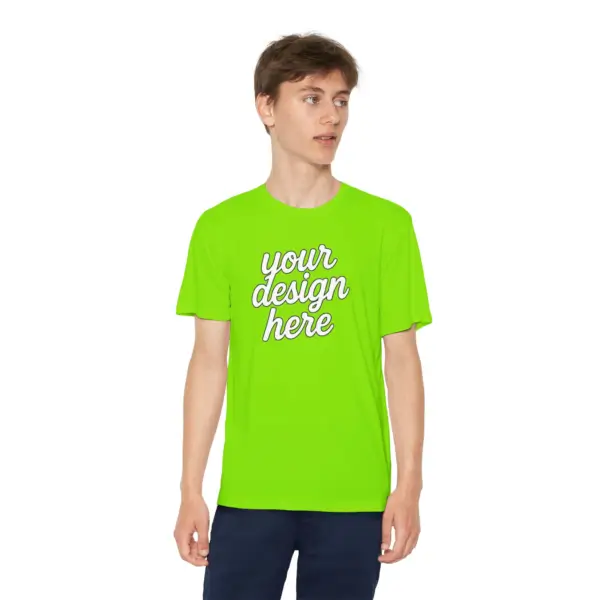 Youth Competitor Tee - Performance Athletic T-Shirt for Kids and Teens
