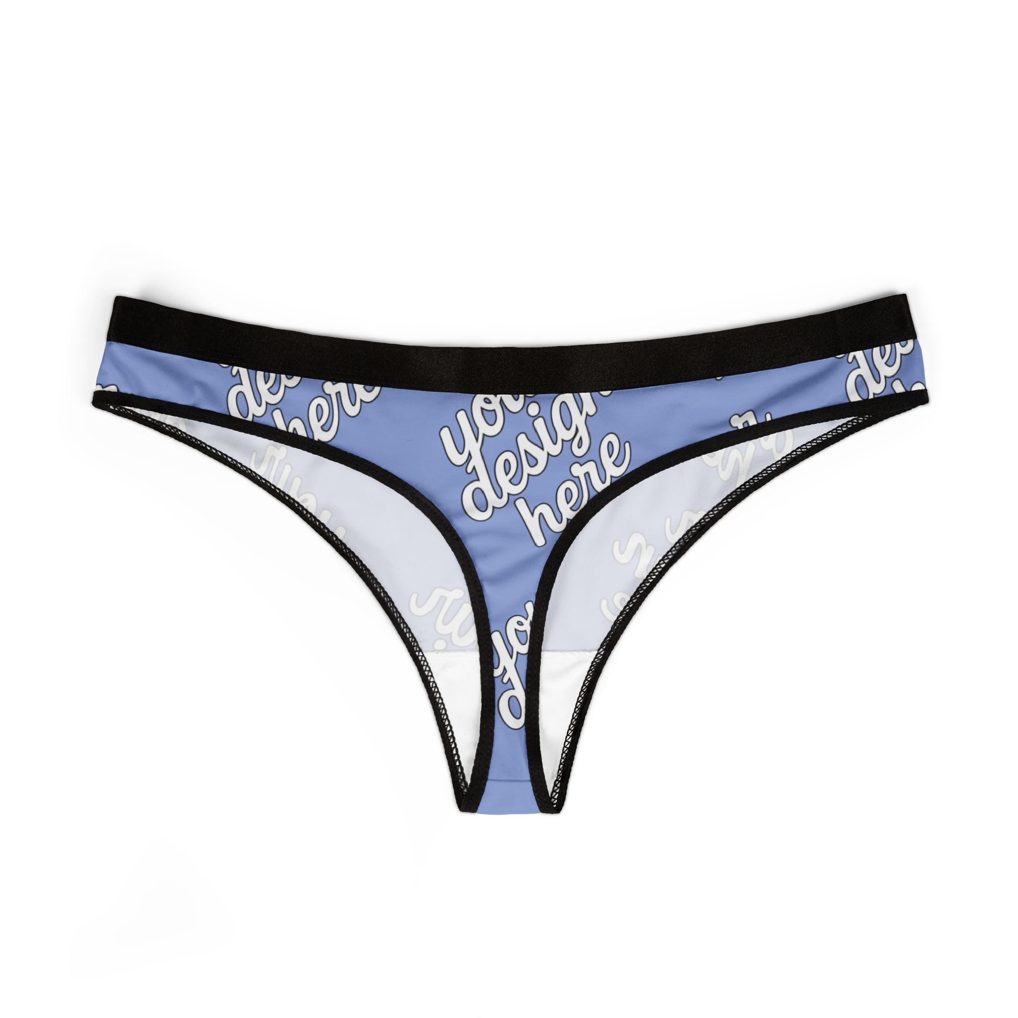 Customizable Women's Thongs, Personalized Underwear, Fashionable Lingerie, Unique Gift for Her, Everyday Comfort