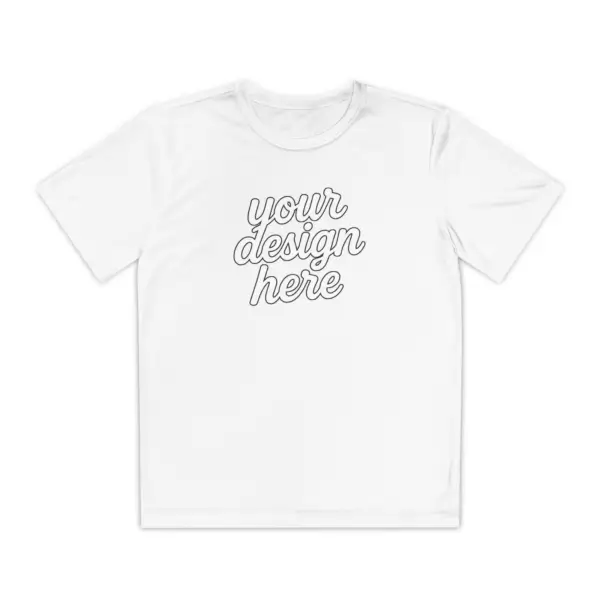 Youth Competitor Tee - Performance Athletic T-Shirt for Kids and Teens