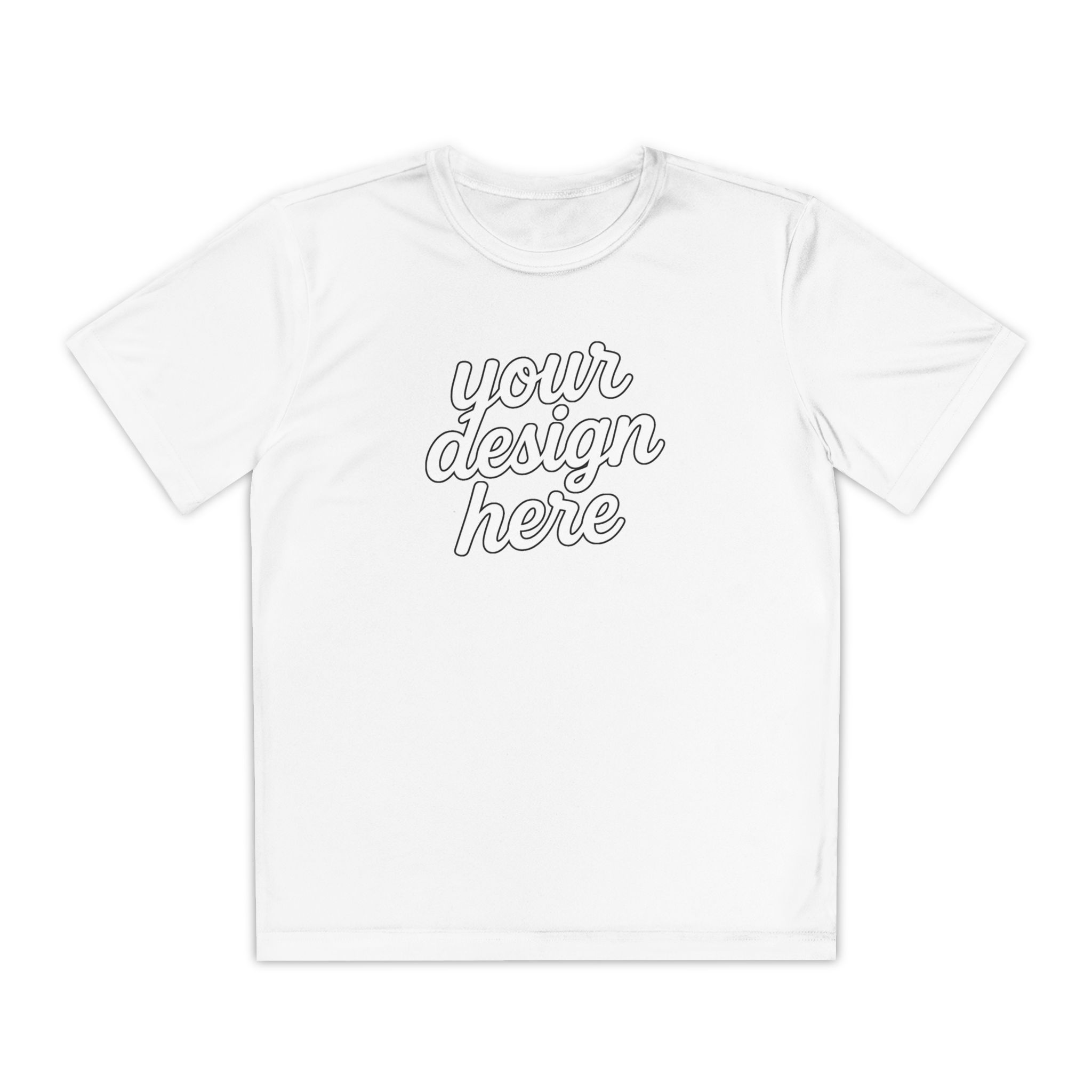 2874356477489650746_2048.webp Youth Competitor Tee - Performance Athletic T-Shirt for Kids and Teens
