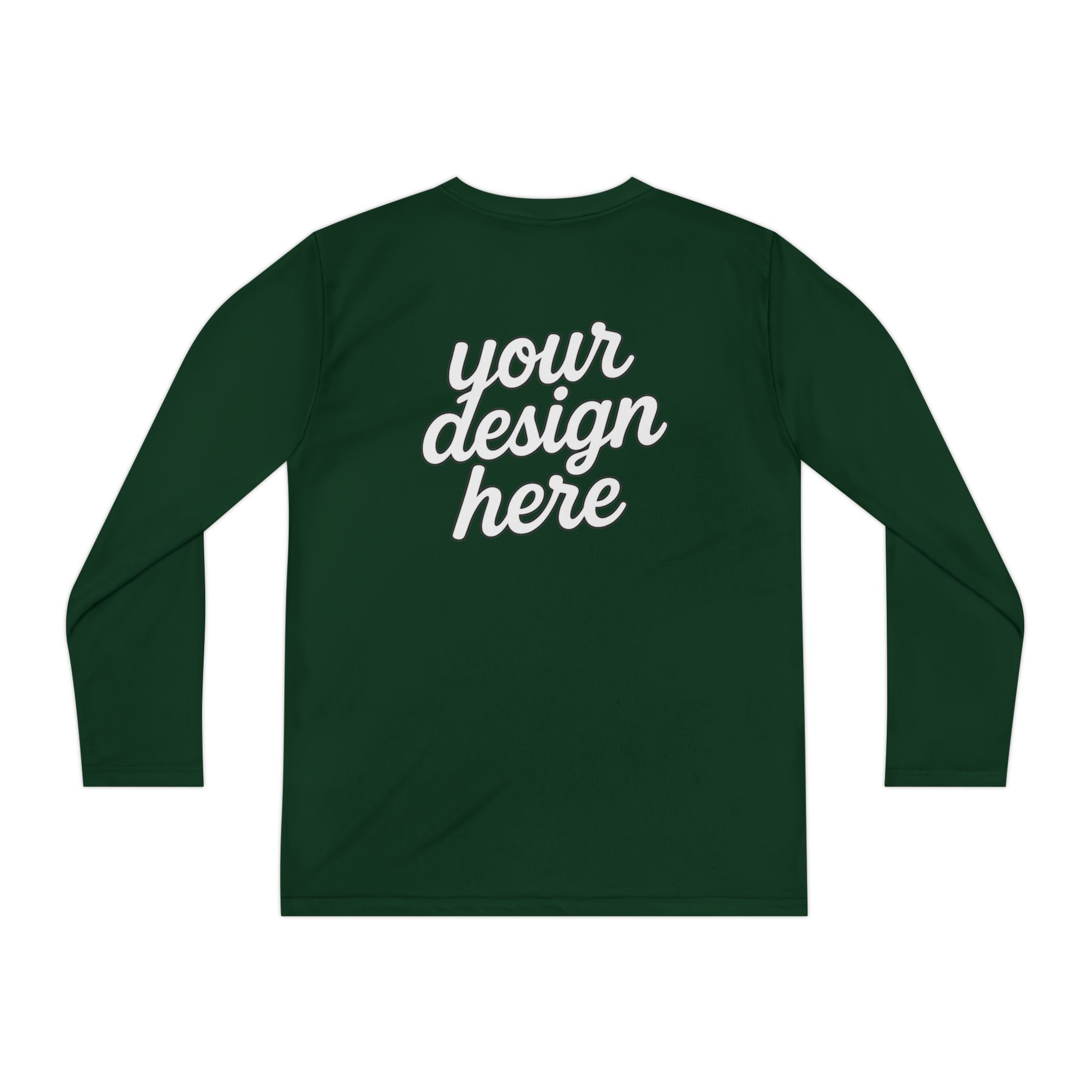 3142851852450826901_2048.webp Custom Youth Long Sleeve Tee for Active Kids, Personalized Athletic Shirt, Ideal for Sports, Birthdays, Gifts, Family Events