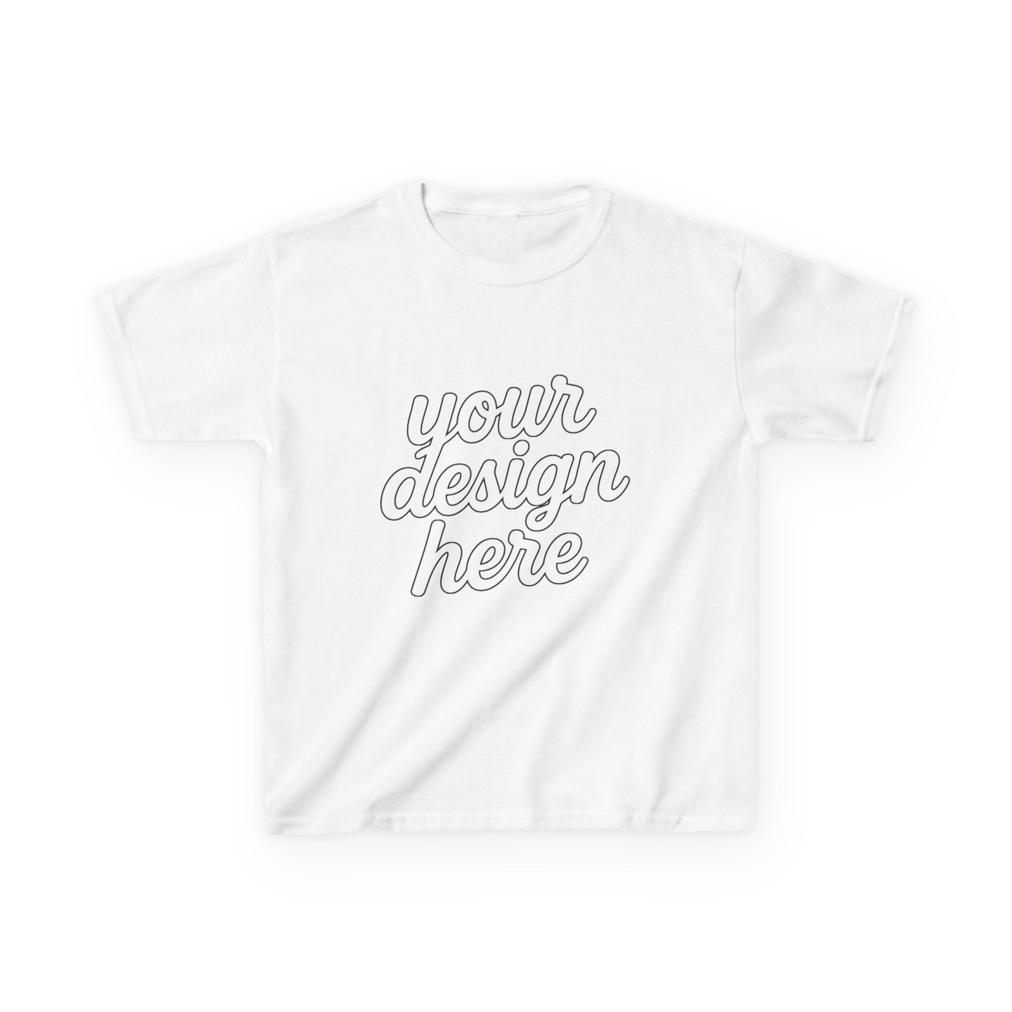 320650208270506075_2048.webp Kids Heavy Cotton™ Tee - Comfortable & Fun T-Shirt for Boys & Girls, Casual Wear, Birthday Gift, Playtime Essentials, Everyday Style