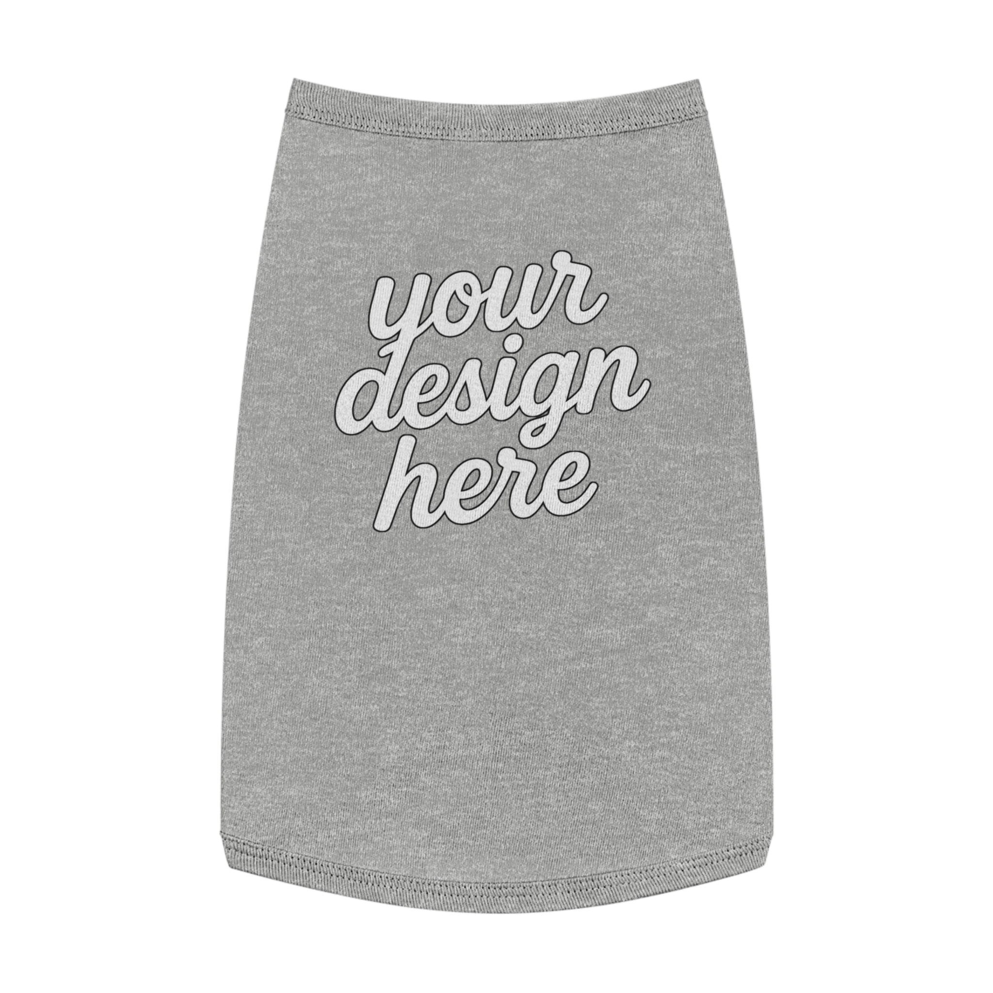 3219891638020540345_2048.webp Stylish Pet Tank Top for Summer, Funny Dog Shirt, Cute Pet Apparel, Perfect for Pet Birthdays, Summer Outings, or Everyday Wear