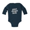 3245084292520898786_2048-4.jpeg Custom Infant Long Sleeve Bodysuit, Baby Shower Gift, Personalized Baby Outfit, Newborn Clothes, Cute Baby Fashion