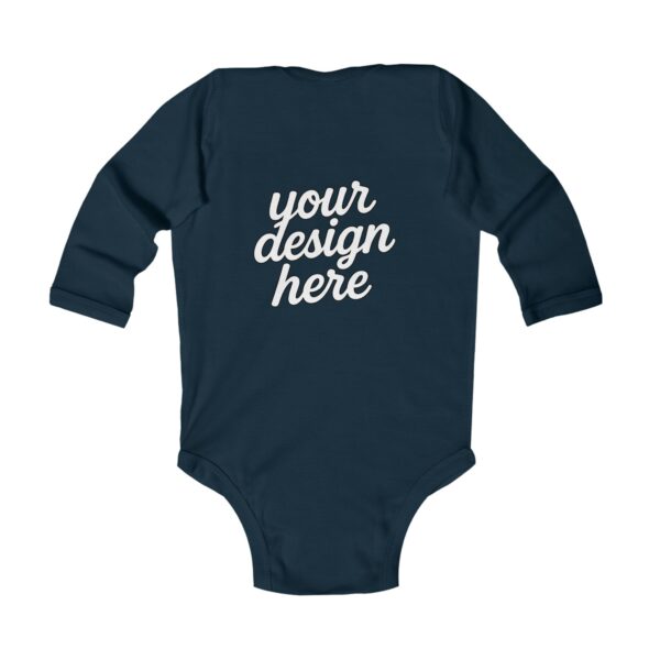 Custom Infant Long Sleeve Bodysuit, Baby Shower Gift, Personalized Baby Outfit, Newborn Clothes, Cute Baby Fashion
