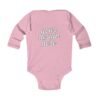 3245084292520898786_2048-5.jpeg Custom Infant Long Sleeve Bodysuit, Baby Shower Gift, Personalized Baby Outfit, Newborn Clothes, Cute Baby Fashion