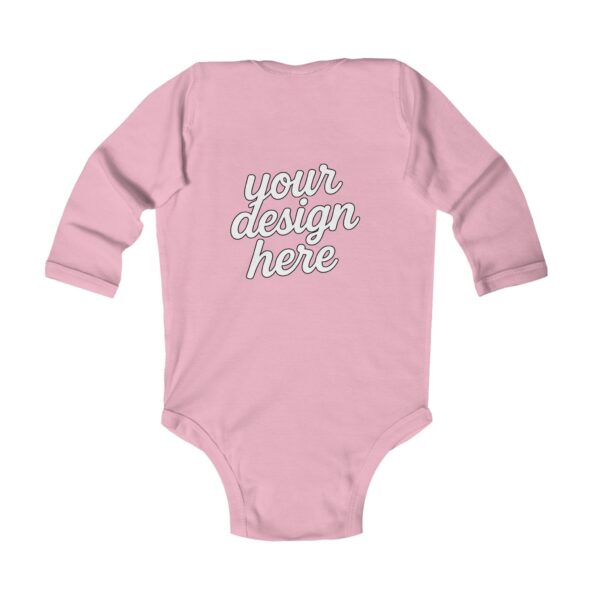 Custom Infant Long Sleeve Bodysuit, Baby Shower Gift, Personalized Baby Outfit, Newborn Clothes, Cute Baby Fashion
