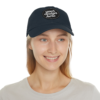 328174445380947261_2048.webp Dad Hat with Custom Leather Patch, Personalized Gift for Dad, Casual Summer Hat, Adjustable Cap, Father's Day Gift, Gift for Him