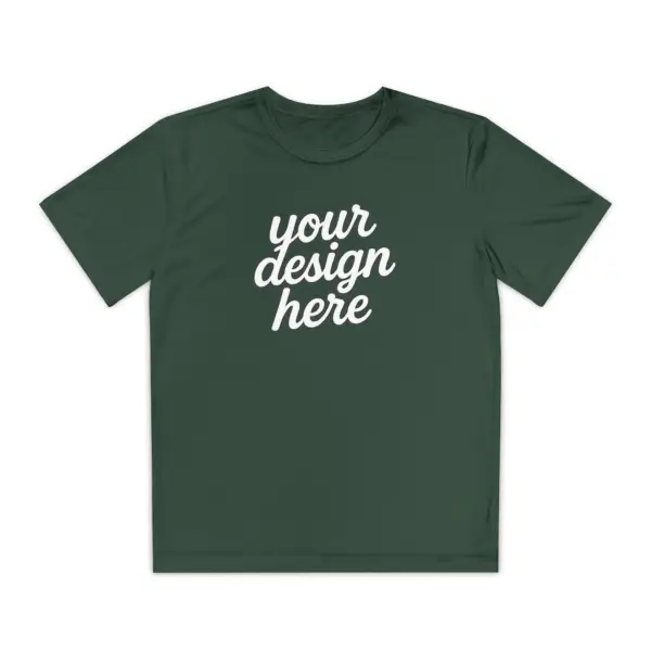 Youth Competitor Tee - Performance Athletic T-Shirt for Kids and Teens