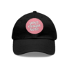3388009507176700693_2048.webp Dad Hat with Custom Leather Patch, Personalized Gift for Dad, Casual Summer Hat, Adjustable Cap, Father's Day Gift, Gift for Him