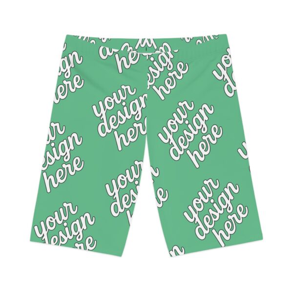 Custom Women's Bike Shorts, Personalized Cycling Athletic Shorts, Cute Workout Apparel, Comfy Summer Activewear, Gift for Her