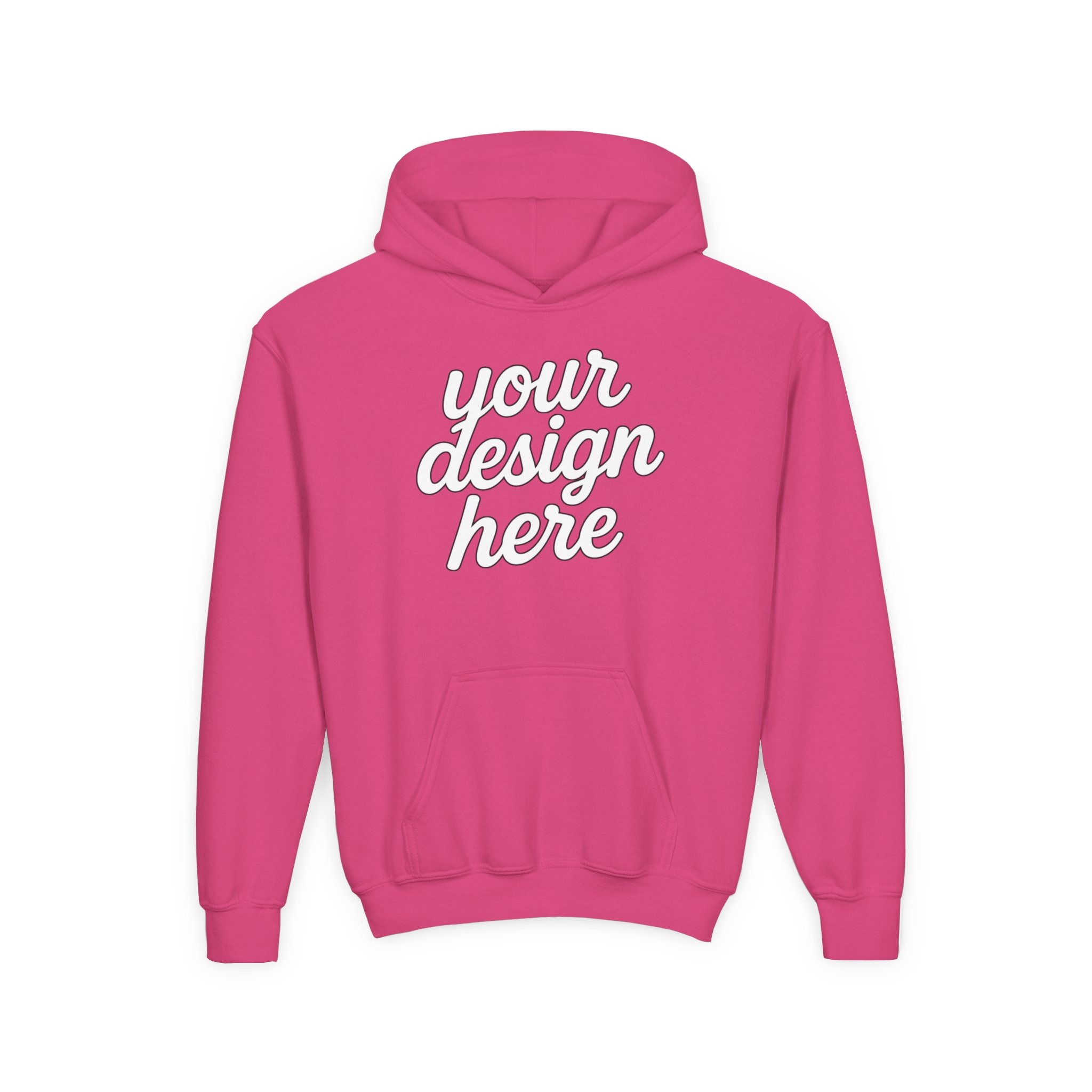 Customizable Youth Hoodie with Stylish Text Design, Personalized Gift, Trendy Streetwear, Perfect for Birthdays, Festive Celebrations, [...]