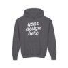 Customizable Youth Hoodie with Stylish Text Design, Personalized Gift, Trendy Streetwear, Perfect for Birthdays, Festive Celebrations, [...]