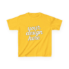 3988623779991594258_2048.webp Kids Heavy Cotton™ Tee - Comfortable & Fun T-Shirt for Boys & Girls, Casual Wear, Birthday Gift, Playtime Essentials, Everyday Style