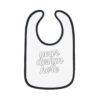 3995820400393083091_2048.jpeg Baby Bibs, Personalized Baby Shower Gift, Cute Infant Apparel, Stylish Feeding Accessory, Unique Baby Gift Idea