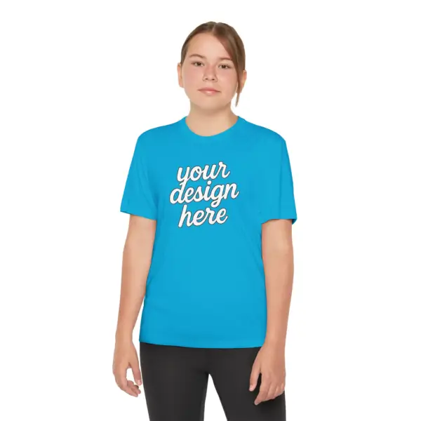 Youth Competitor Tee - Performance Athletic T-Shirt for Kids and Teens